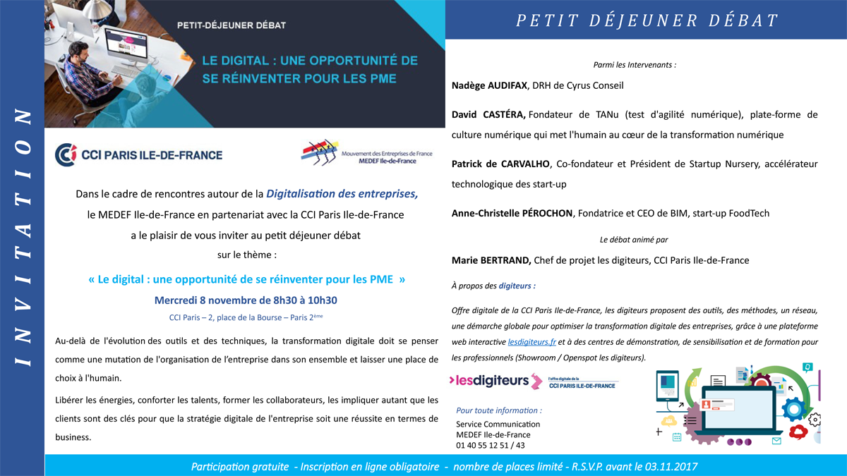 rencontres medef