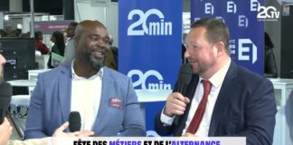 Fête des Métiers et de l’Alternance 2025 Jean-Marc MORMECK et Bertrand FERT