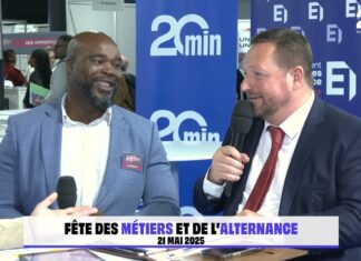 Fête des Métiers et de l’Alternance 2025 Jean-Marc MORMECK et Bertrand FERT