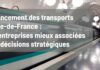 Financement des transports en Île-de-France : les entreprises mieux associées aux décisions stratégiques