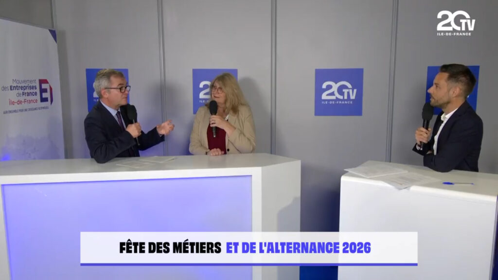 Avec Richard Chantier (Région académique IDF) et Cécile Ecalle (CCI Paris IDF)